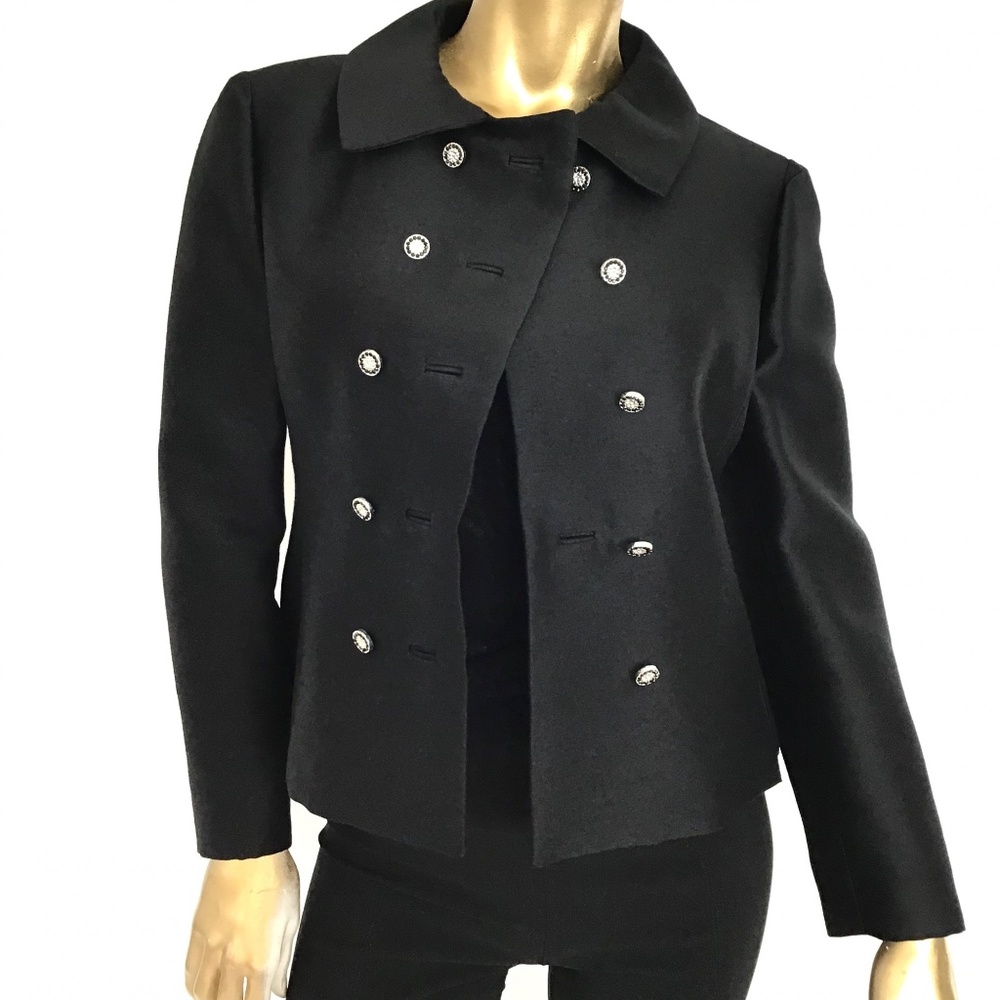 VTG DAMSELLE NEW YORK CROPPED EVENING JACKET - Picture 5 of 7